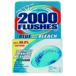 2000 Flushes Clean Scent Automatic Toilet Bowl Cleaner 4 oz. Tablet (Pack of 12)