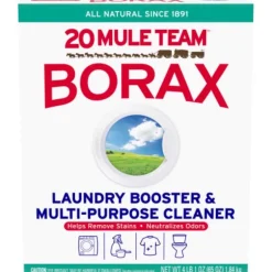20 Mule Team Borax Biodegradable Detergent Booster & Household Cleaner 65 oz. (Pack of 6)