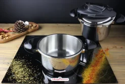 3 Piece Pressure Cooker Nova 4+6 Qt. Stainless Steel