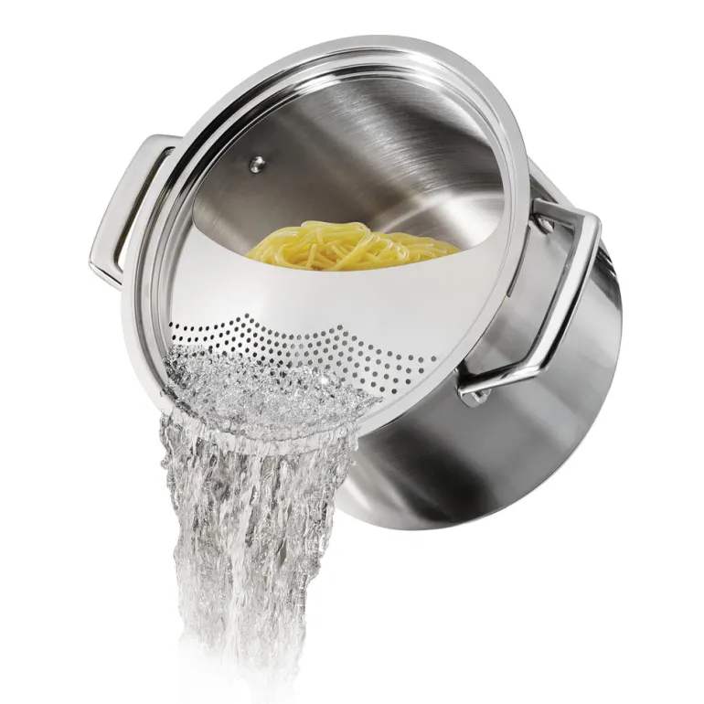 8 Qt Lock-n-Drain Stainless Steel Pasta Cooker