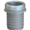 Abbott Rubber Aluminum 2 in. D X 2 in. D Coupling 1 pk