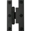 Acorn 1-11/16 in. W Iron Black Iron H-L Hinge 1 pk