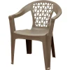 Adams Penza 1 person Portabello Polypropylene Stackable Chair