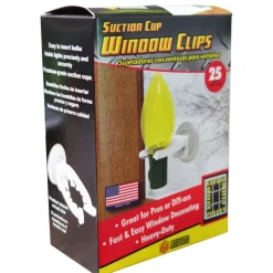 Adams Suction Cup Window Clips 25 pk