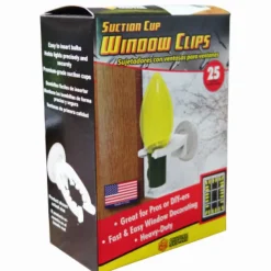 Adams Suction Cup Window Clips 25 pk