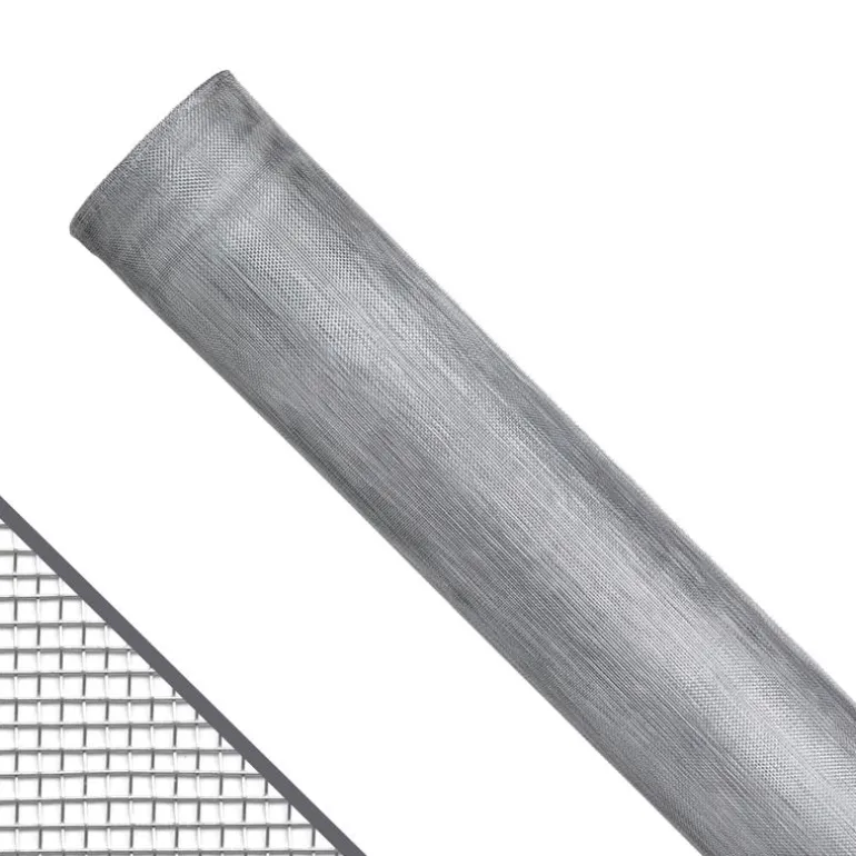 ADFORS 24 in. W x 100 ft. L Bright Aluminum Insect Screening 18 in.