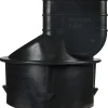 Advanced Drainage Systems 3-1/4 in. Snap X 2-1/2 in. D Barb Polyethylene 5 in. Downspout Adapter 1 p