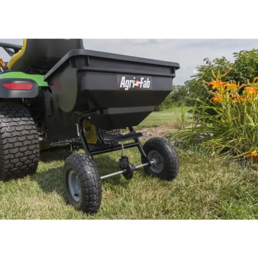 Agri-Fab 120 in. W Tow Behind Spreader For Fertilizer/Ice Melt/Seed 85 lb. cap.