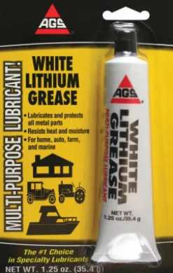 AGS Lith-Ease White Lithium Grease 1.25 oz