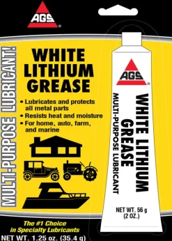 AGS Lith-Ease White Lithium Grease 1.25 oz