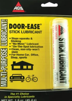 AGS No Mess Grease Stick Clean & Convenient Door Ease Stainless Multi-Purpose Stick Lubricant 1.6 oz.