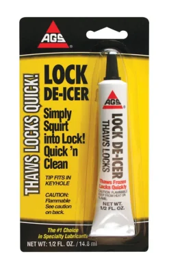AGS Quick N Clean General Purpose Lock De-Icer 0.5 oz