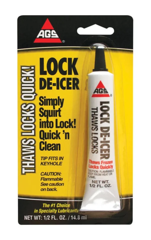 AGS Quick N Clean General Purpose Lock De-Icer 0.5 oz