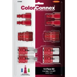 AIR COUPLR&PLUG SET 1/4"