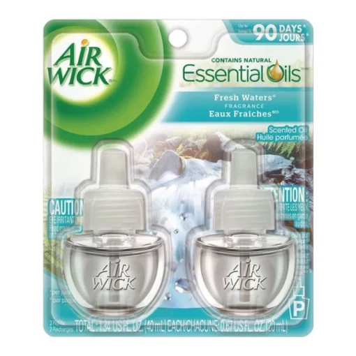 Air Wick Fresh Waters Scent Air Freshener Oil Refill 0.67 oz Liquid