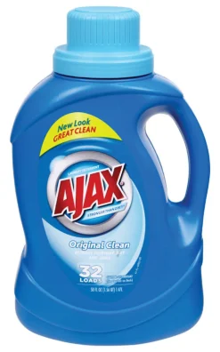 Ajax Original Scent Laundry Detergent Liquid 50 oz. (Pack of 6)