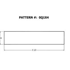Alexandria Moulding 1-1/4 in. W x 6 ft. L x 1-1/4 in. Oak Board