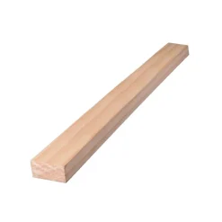 Alexandria Moulding 2 in. W x 8 ft. L x 1 in. Pine Furring Strip (Pack of 12)