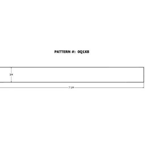 Alexandria Moulding 1 in. X 8 in. W X 6 ft. L Pine Board #2/BTR Premium Grade