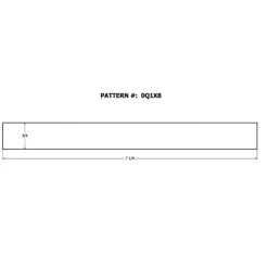 Alexandria Moulding 1 in. X 8 in. W X 4 ft. L Pine Board #2/BTR Premium Grade