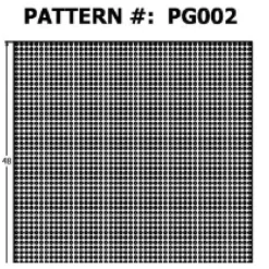 Alexandria Moulding 3/16 in. X 48 in. W X 4 ft. L Medium Fiberboard (MDF) Peg Board