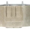 Allied Moulded FiberglasBox Old Work 14 cu in Round Fiberglass 1 gang Outlet Box Beige