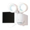All-Pro Motion-Sensing Solar Powered LED White Entry Light