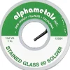 Alpha Metals 16 oz. Solid Wire Solder 0.125 in. Dia. Tin/Lead 60/40 1 pc.
