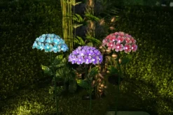 Alpine Assorted Metal 21.25 in. H Hydrangea Outdoor Stake (Pack of 6)