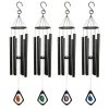 Alpine Black Metal 30 in. H Wind Chime (Pack of 4).