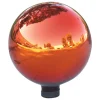 Alpine Glass Red 11-1/2 in. H Gazing Ball (Pack of 2)