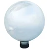 Alpine Glass Silver 11-1/2 in. H Gazing Ball (Pack of 2)