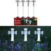 Alpine Plastic White 34 in. H Cross Outdoor Garden Stake (Pack of 20)
