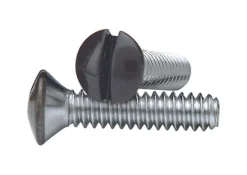 Amerelle Brown Steel Wall Plate Screws 10 pk