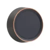 Amerelle Metallic Aged Bronze Replacement Knob Wall Plate for Standard Dimmer Switch