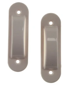 Amerelle White Plastic Toggle Switch Guard 2 pk
