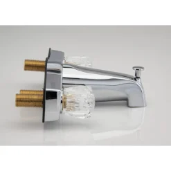 American Brass 2-Handle Chrome Tub and Shower Faucet