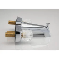 American Brass 2-Handle Chrome Tub and Shower Faucet