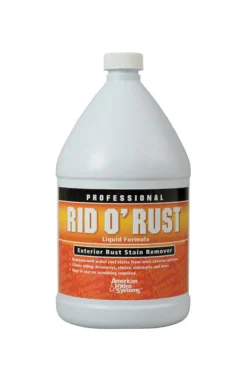 American Hydro Systems Rid O' Rust 1 gal. Liquid Exterior Rust Stain Remover (Pack of 4)
