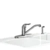 American Standard Jocelyn One Handle Chrome Kitchen Faucet Side Sprayer Included