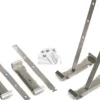 Amerimax 2 in. H X 3.5 in. W X 9.5 in. L Metallic Aluminum K Gutter Hanger and Strap