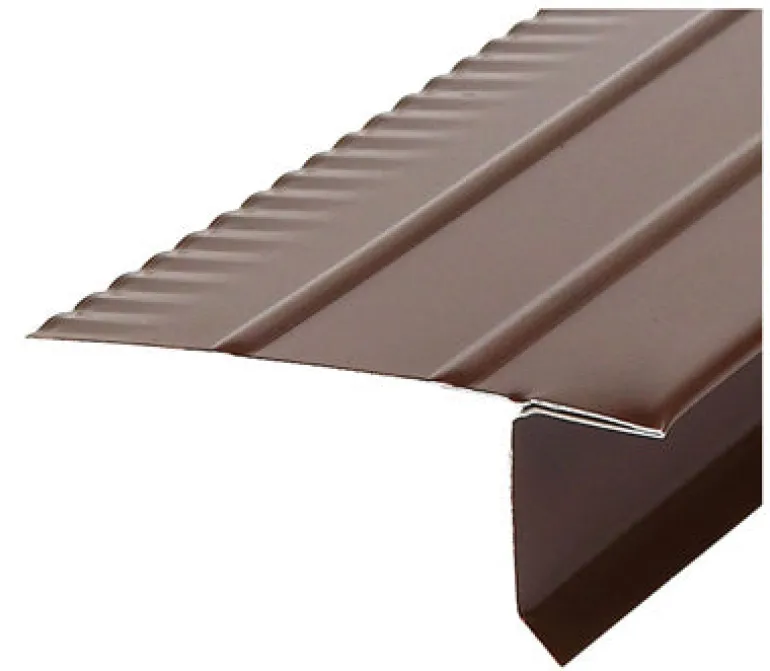 Amerimax Drip Edge 1/4 " X 2-5/8 " X 13/16 " X 3/4 " X 1/4 " White