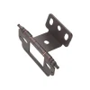 Amerock 1 in. W X 2-3/4 in. L Oil Rubbed Bronze Steel Cabinet Hinge 1 pk