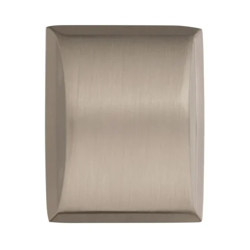 Amerock Candler Rectangle Cabinet Knob 1-1/4 in. D 1-1/8 in. Satin Nickel 5 pk