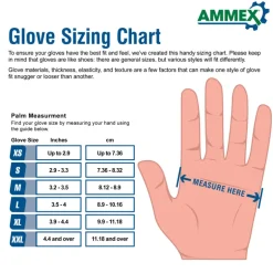 AMMEX Professional Nitrile Disposable Exam Gloves X-Large Black Powder Free 100 pk