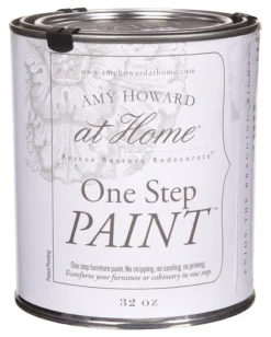 Amy Howard at Home Flat Chalky Finish Black Latex One Step Paint 32 oz. (Pack of 2)