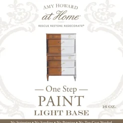 Amy Howard at Home Rescue Restore Redecorate Light Base Paint Interior 16 oz (Pack of 2)