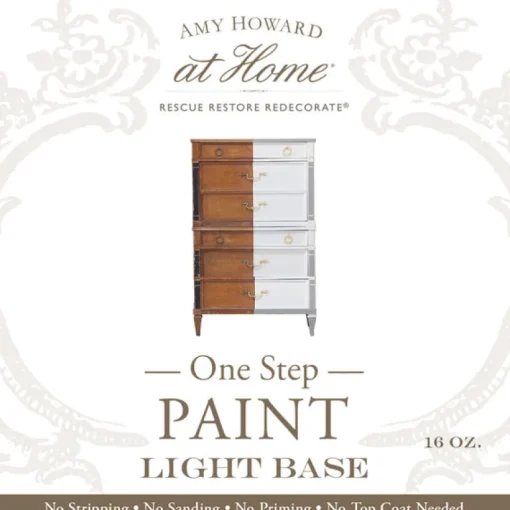 Amy Howard at Home Rescue Restore Redecorate Light Base Paint Interior 16 oz (Pack of 2)