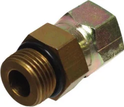 Apache Metal 1/2 in. D X 1/2 in. D Hydraulic Adapter 1 pk