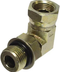Apache Steel 1/2 in. D X 1/2 in. D Hydraulic Adapter 1 pk